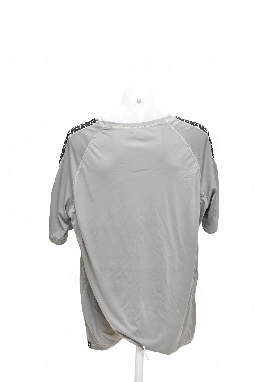 Pánské tričko Genesis bez potisku, barva šedá, velikost 4XL