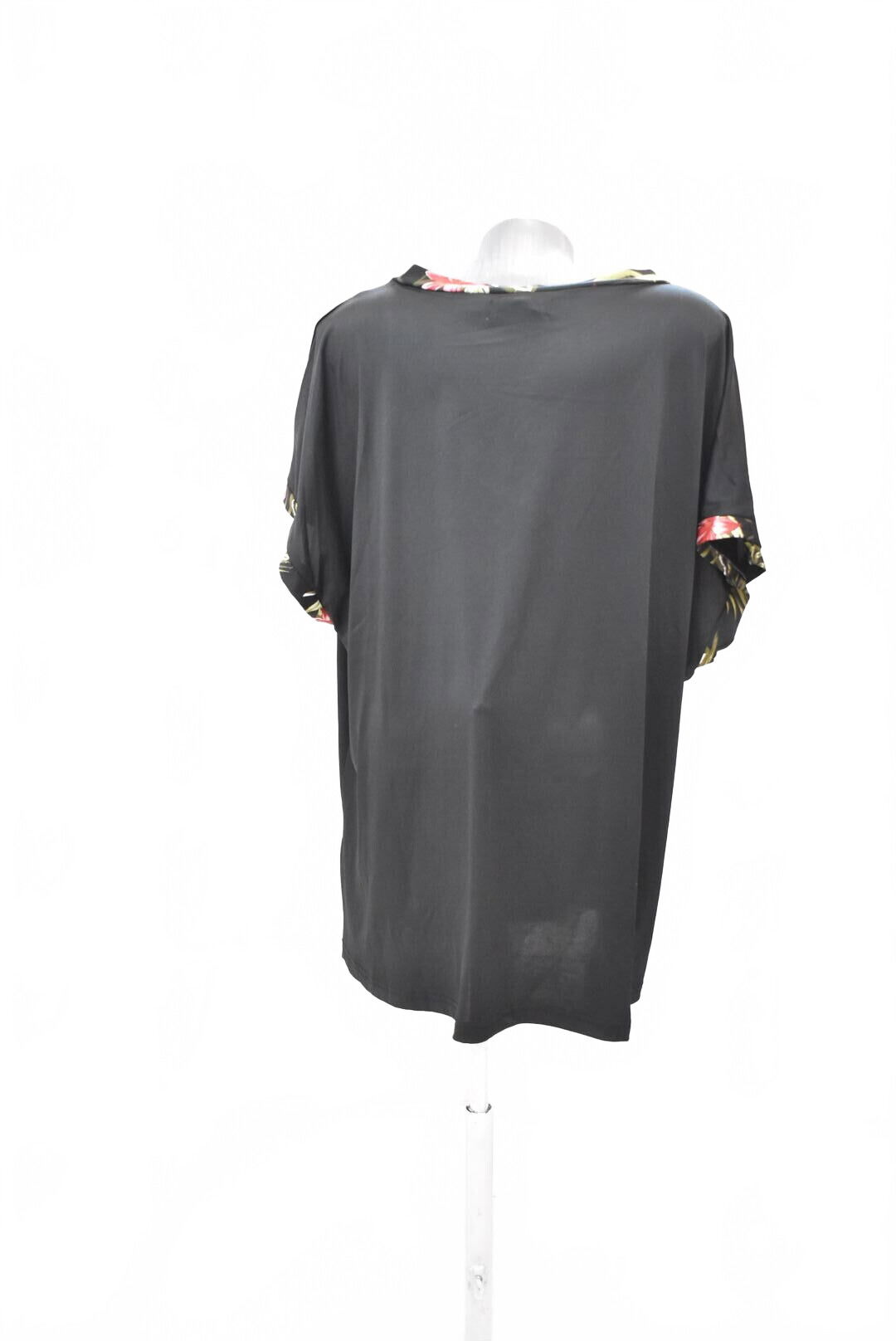 Dámské tričko Atlas For Women bez potisku, barva černá, velikost 48