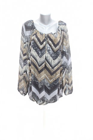 Dámská halenka Bodyflirt, barva vzorovaná, velikost 48