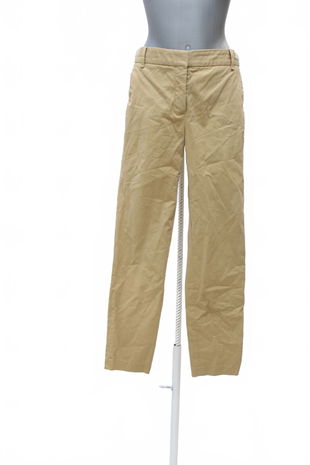 Pánské kalhoty Massimo Dutti, barva béžová, velikost S