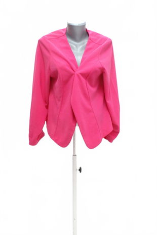 Dámské sako Shein, barva růžová, velikost XL