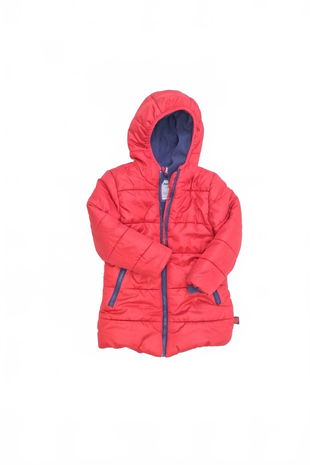 Dievčenská zimná bunda Dopo Dopo, farba červená, veľkosť 98