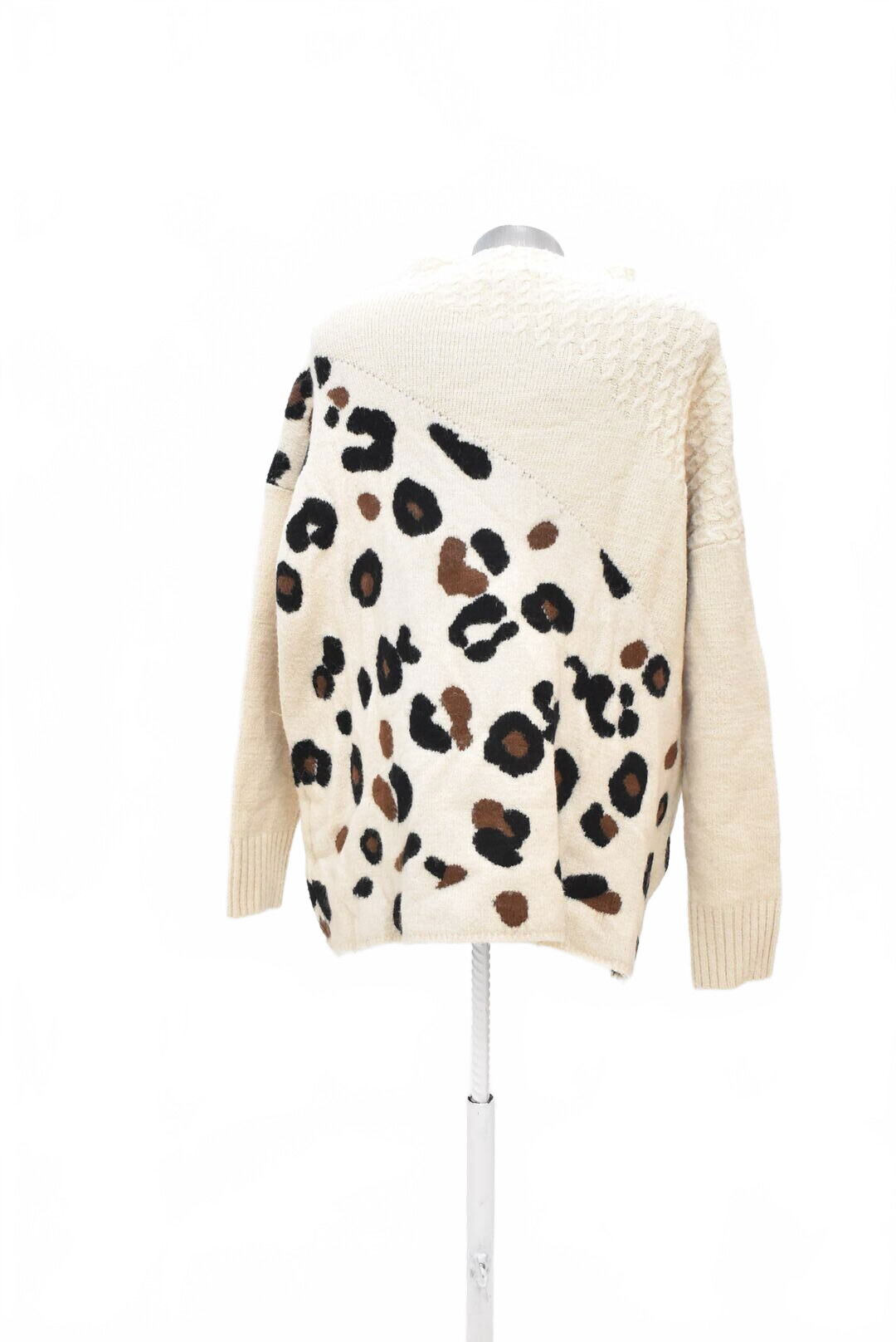 Dámský svetr Genesis, barva zvířecí vzory, velikost 48