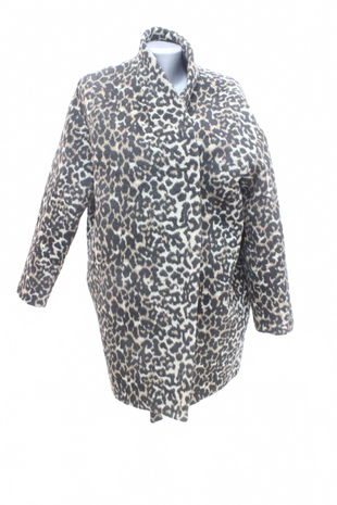 Dámsky kabát Reserved, farba zvieracie vzory, veľkosť 42