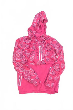 Dievčenská bunda Lewro, farba vzorovaná, veľkosť 164