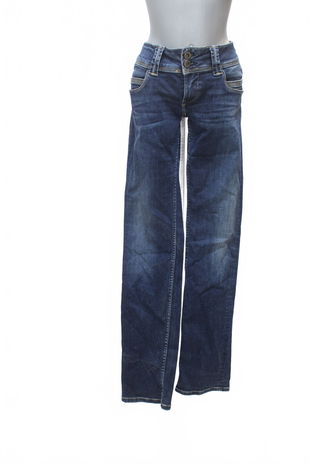 Dámske nohavice Pepe Jeans, farba denim, veľkosť M