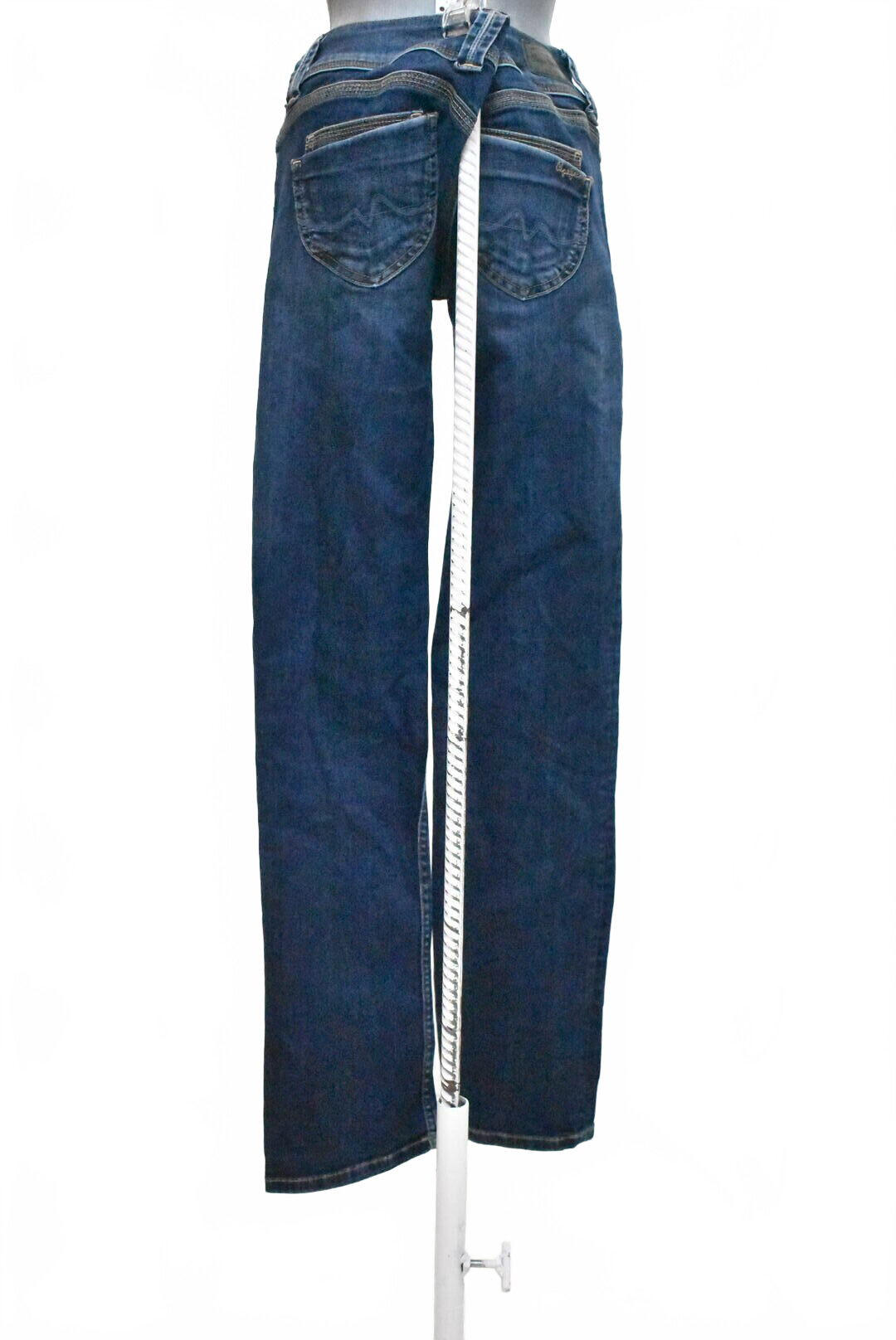 Dámske nohavice Pepe Jeans, farba denim, veľkosť M