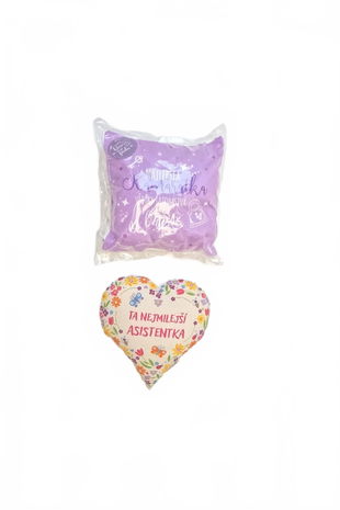 Polštář, barva vzorovaná