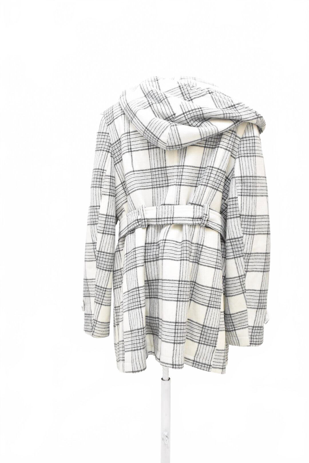 Dámský zimní kabát Adrianno Damianii, barva vzorovaná, velikost 48