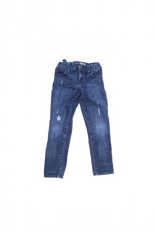 Chlapecké kalhoty Gap, barva denim, velikost 5-6 r