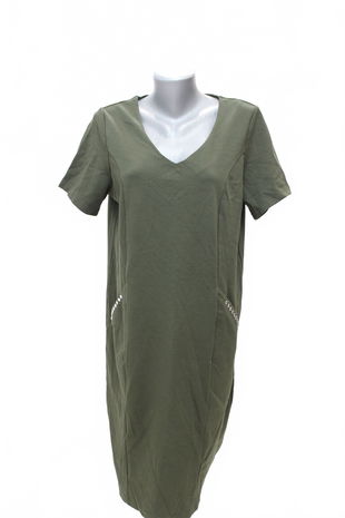 Dámske šaty Bonprix, farba khaki, veľkosť 44
