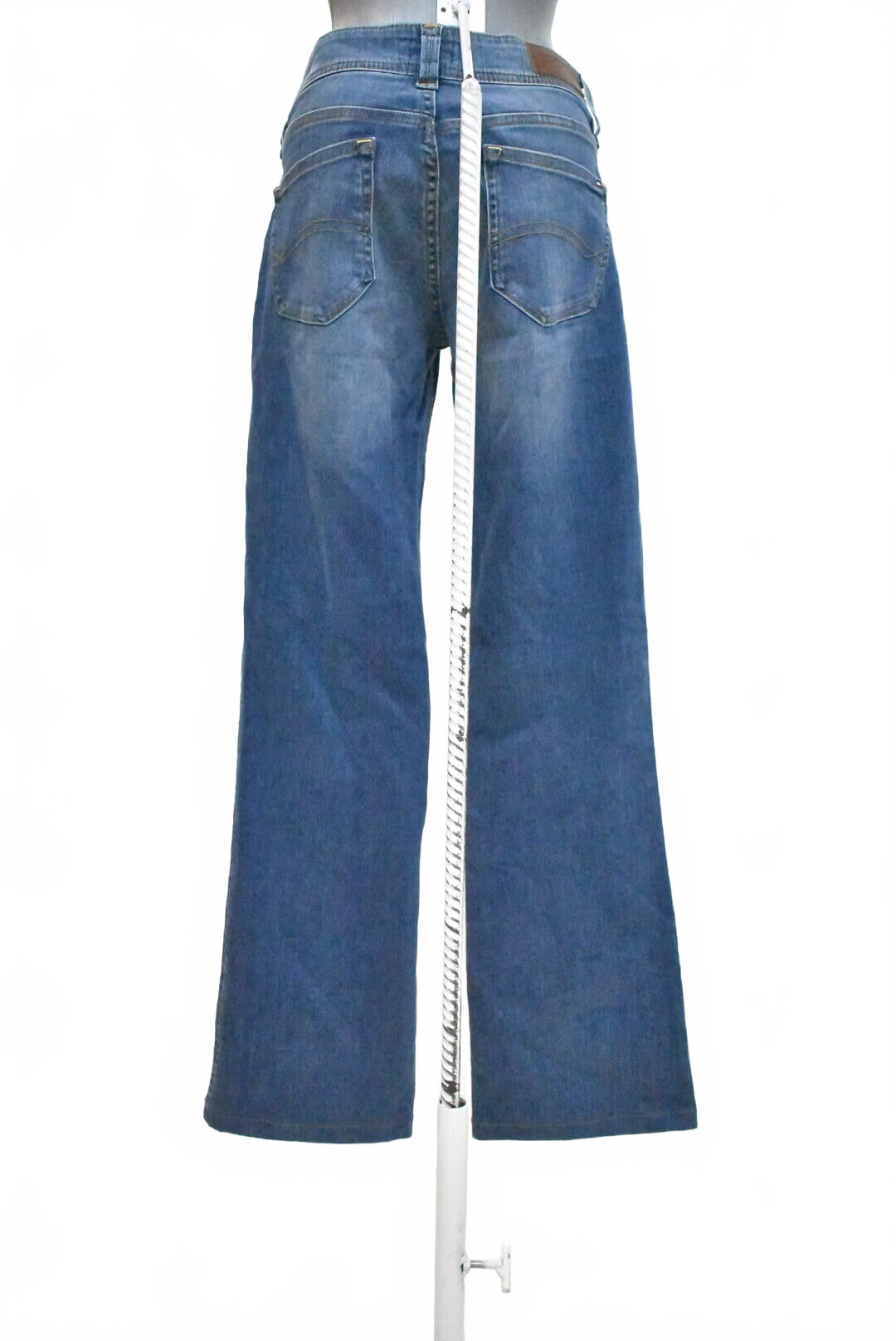 Pánské kalhoty Tommy Hilfiger, barva denim, velikost S