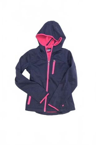 Dievčenská bunda Crivit, farba modrá, veľkosť 146