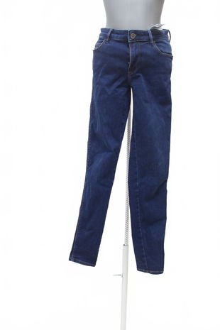 Dámske nohavice Guess, farba denim, veľkosť S