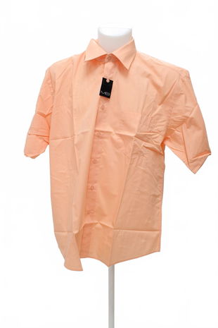 Pánská košile s krátkým rukávem Genesis, barva oranžová, velikost 43