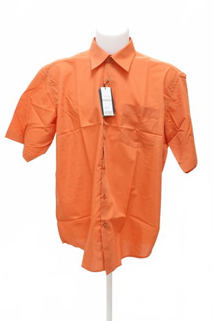 Pánská košile s krátkým rukávem Genesis, barva oranžová, velikost 43