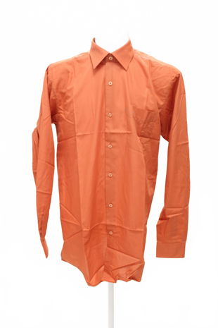 Pánská košile Genesis, barva oranžová, velikost 40