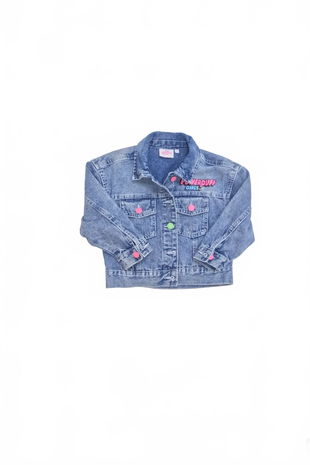 Dievčenská bunda Genesis, farba denim, veľkosť 110