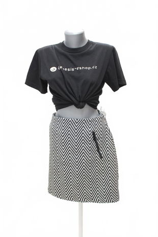 Dámska sukňa Amisu, farba vzorovaná, veľkosť 42