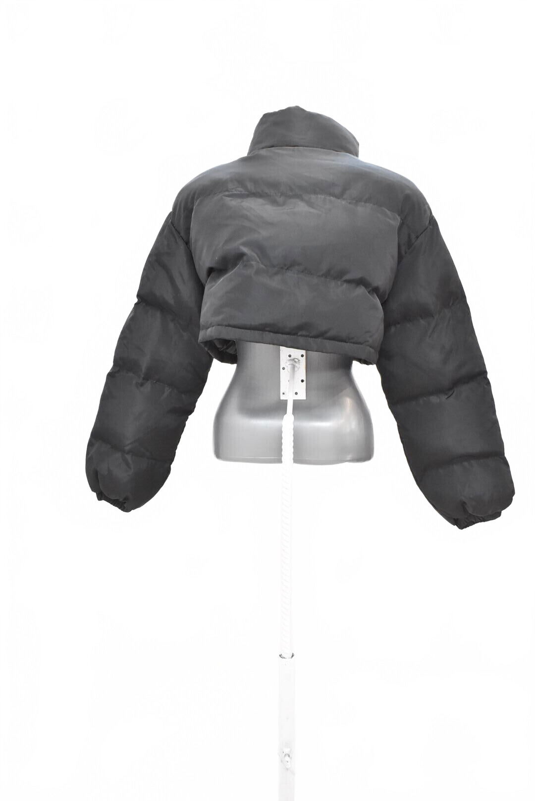 Dámska zimná bunda Shein, farba čierna, veľkosť 36