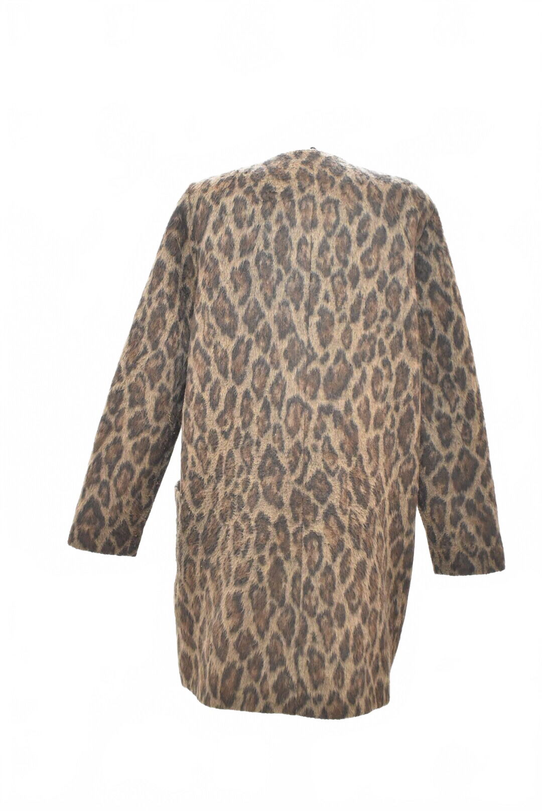 Dámsky zimný kabát Genesis, farba zvieracie vzory, veľkosť 40