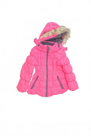 Dievčenská zimná bunda Kiki & Koko, farba ružová, veľkosť 104
