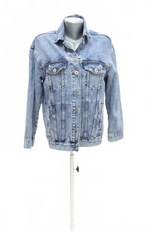 Dámska bunda Fbsister, farba denim, veľkosť XS