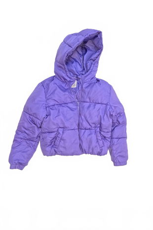 Dievčenská zimná bunda Terranova, farba fialová, veľkosť 140