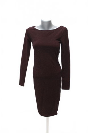Dámske šaty Sinsay, farba bordó, veľkosť S