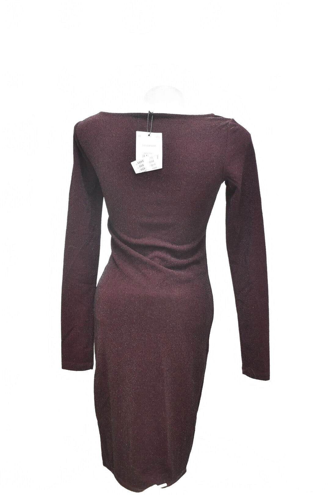 Dámske šaty Sinsay, farba bordó, veľkosť S