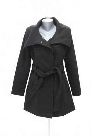 Dámsky kabát Gate, farba čierna, veľkosť M