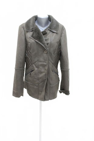 Dámsky zimný kabát Genesis, farba khaki, veľkosť 42