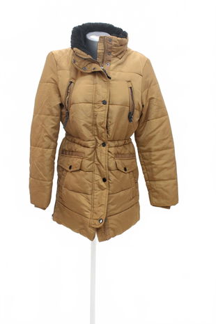 Dámska zimná bunda C&A, farba hnedá, veľkosť 38