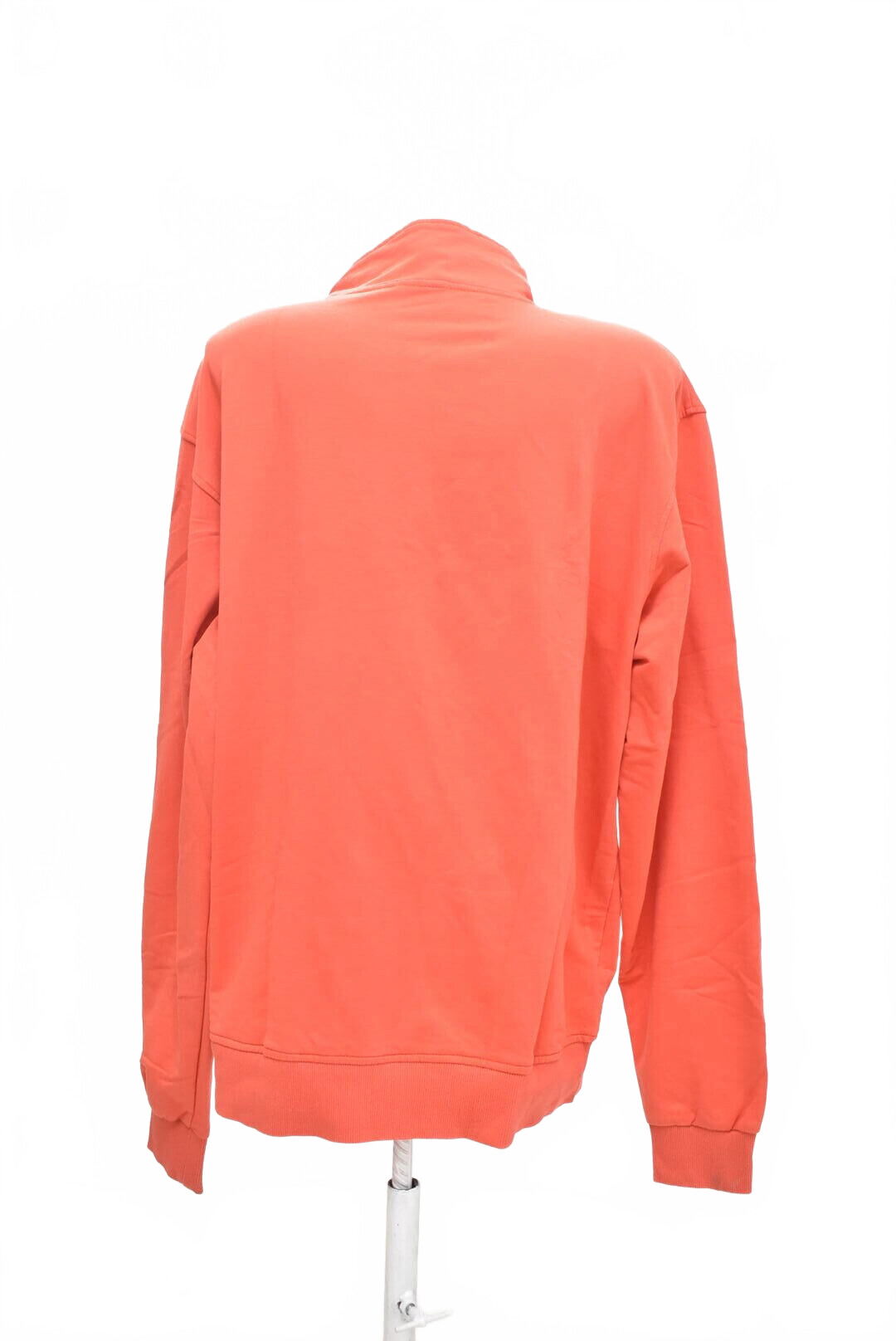 Dámská mikina Adidas bez potisku, barva oranžová, velikost 2XL