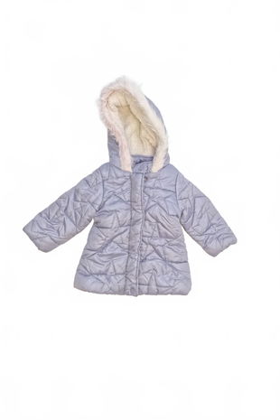 Dievčenská zimná bunda Genesis, farba sivá, veľkosť 80