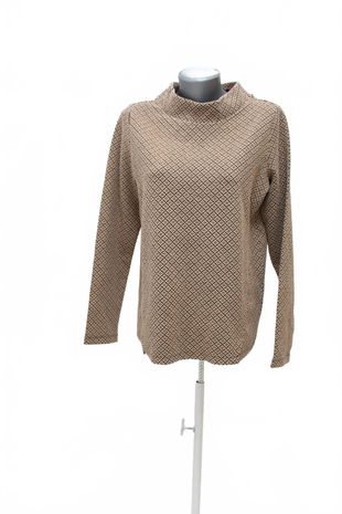 Dámska mikina Taifun bez potlače, farba vzorovaná, veľkosť S