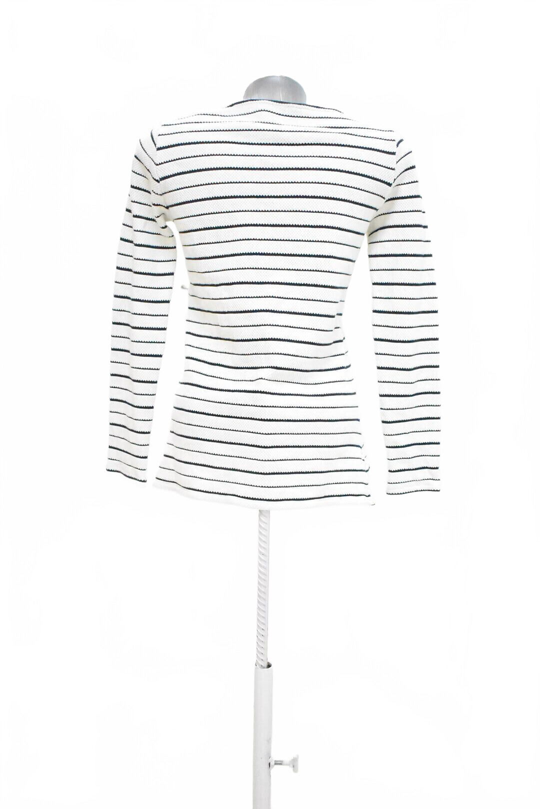 Dámske tričko Massimo Dutti bez potlače, farba pruhovaná, veľkosť XS