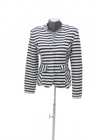 Dámske sako Oui, farba pruhovaná, veľkosť 42
