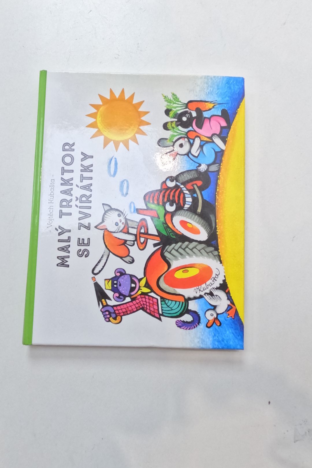 Malý traktor se zvířátky