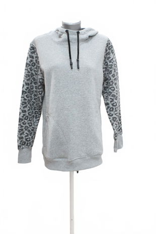 Dámska mikina Willard bez potlače, farba sivá, veľkosť M