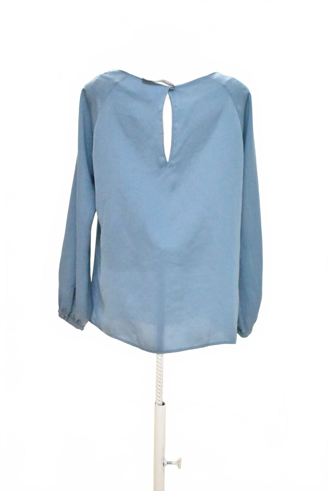 Dámske tričko Sisley bez potlače, farba modrá, veľkosť M