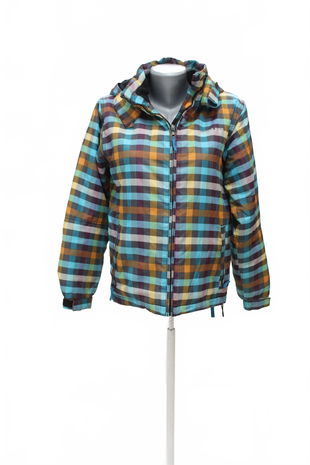 Dievčenská zimná bunda Alpine Pro, farba vzorovaná, veľkosť 158