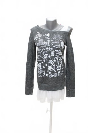 Dievčenské šaty Sisley, farba vzorovaná, veľkosť 170