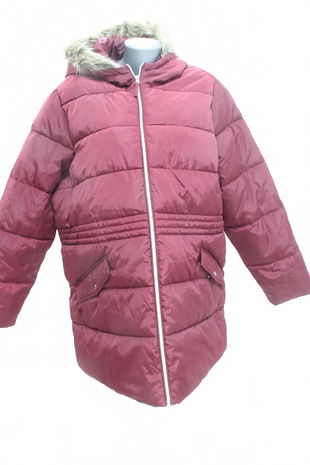 Dámská zimní bunda Janina, barva bordó, velikost 50