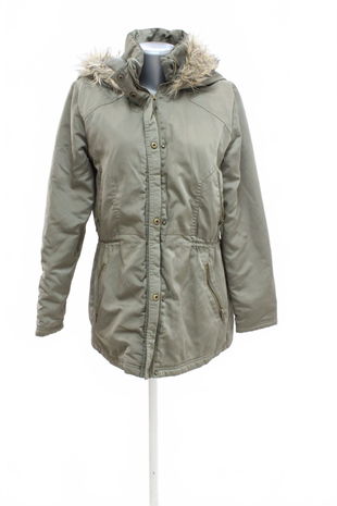 Dámska zimná bunda Reserved, farba khaki, veľkosť 40