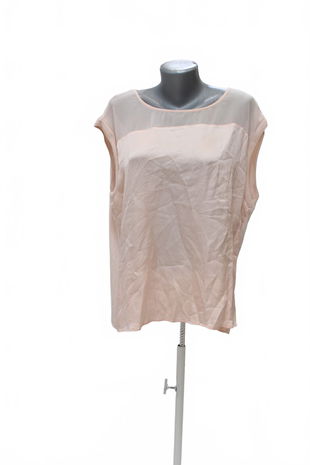 Dámske tričko Taifun bez potlače, farba oranžová, veľkosť L