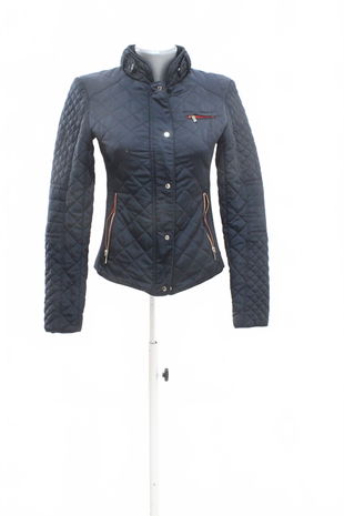 Dámska bunda Zara, farba čierna, veľkosť XS