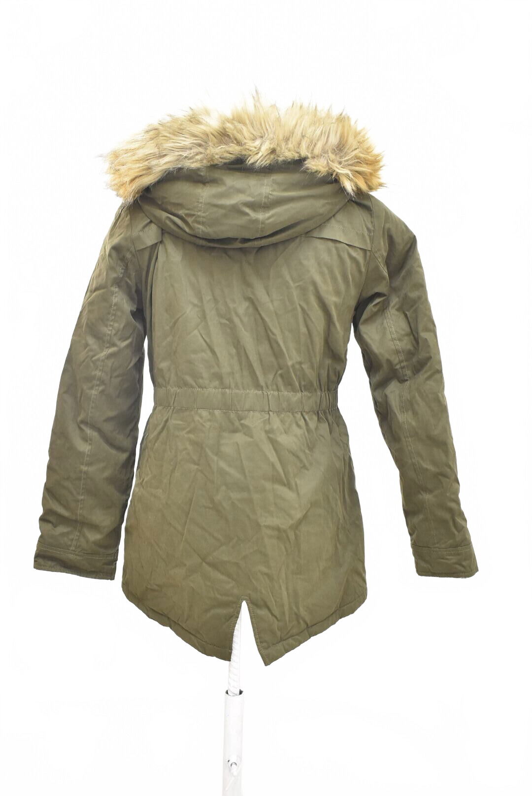 Dievčenská zimná bunda Genesis, farba khaki, veľkosť 158