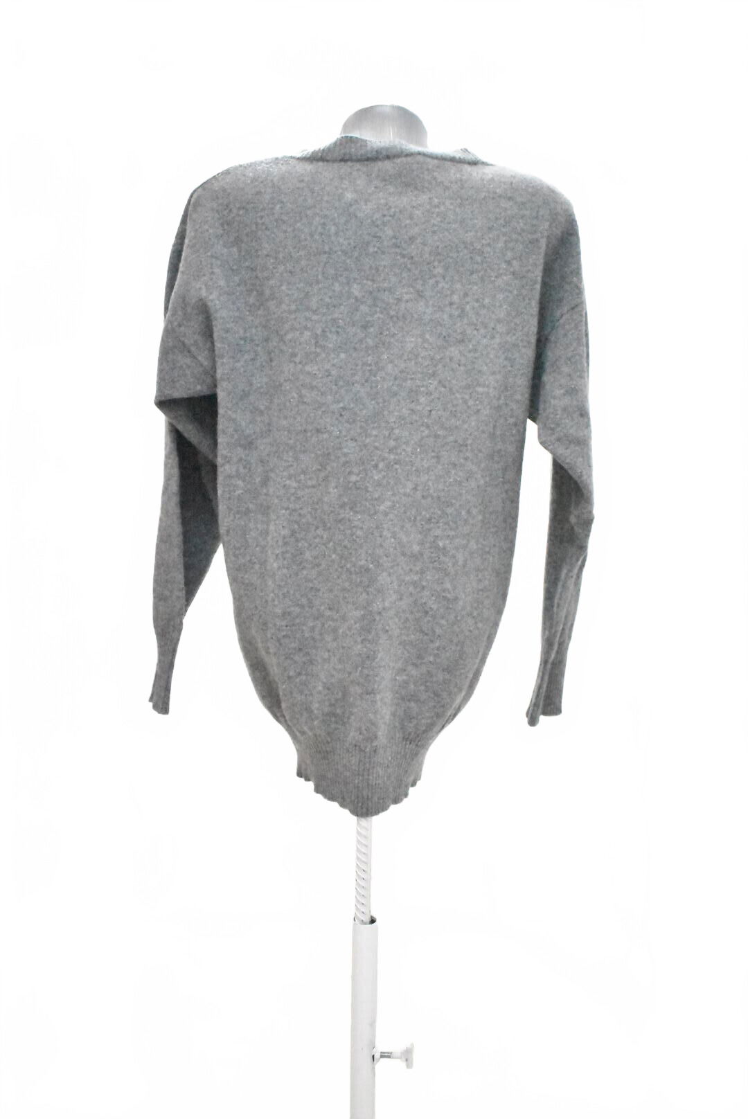 Dámský svetr Sisley, barva šedá, velikost XL