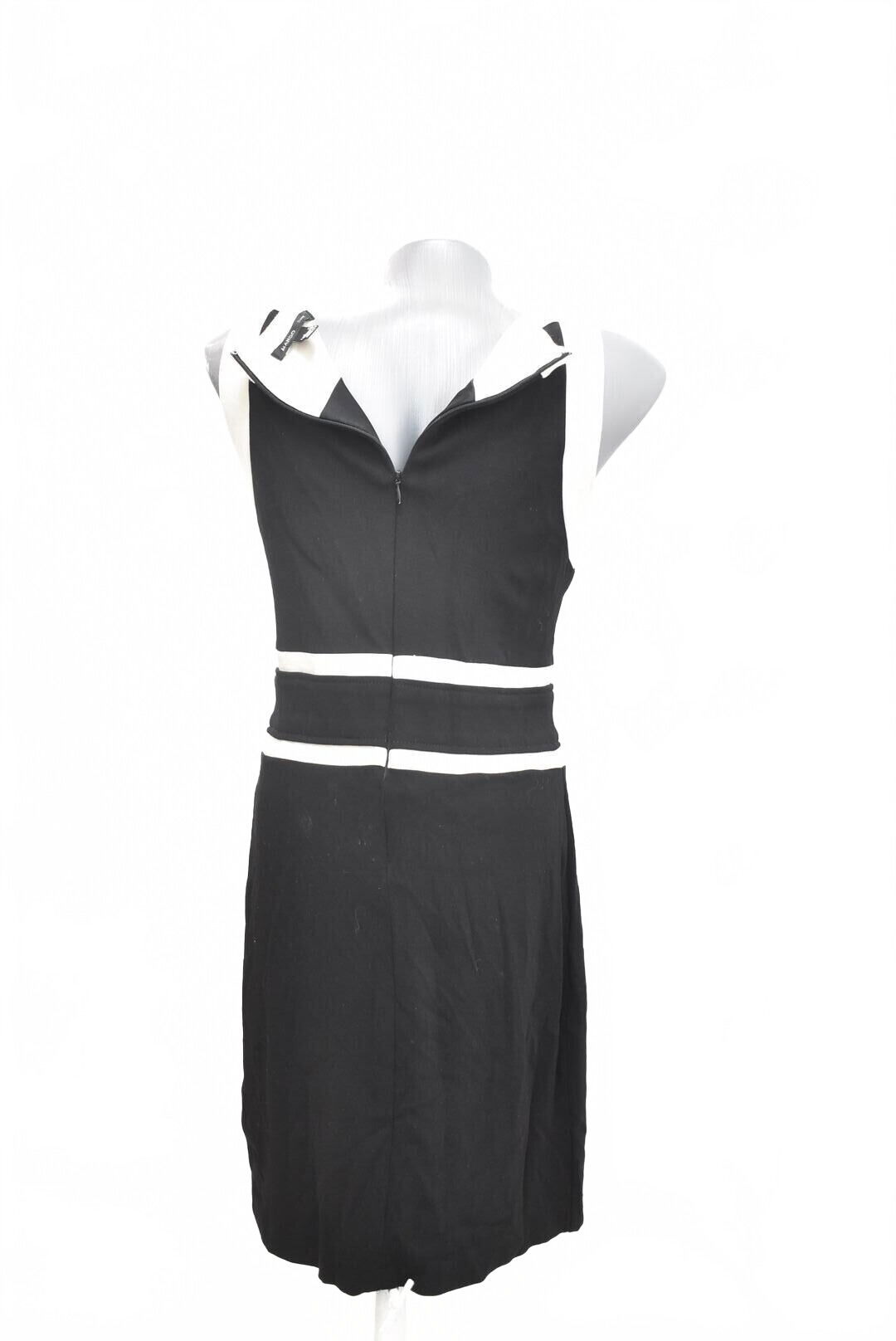 Dámske šaty Mango, farba čierna, veľkosť L